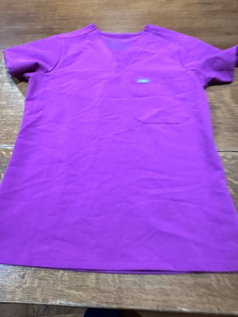 Figs Women’s Top in Bright Magenta